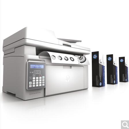 惠普（HP） LaserJet Ultra MFP M134fn激光多功能一体机（3支原装碳粉仓，打印、复印、扫描）