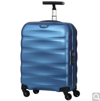 新秀丽(Samsonite)ENGENERO优雅男女万向轮拉杆行李箱旅行登机箱 44V*01709 蓝色20英寸