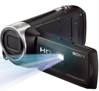 索尼（SONY）HDR-PJ410 高清数码摄像机 光学防抖 30倍光学变焦 蔡司镜头 内置投影 WIFI/N