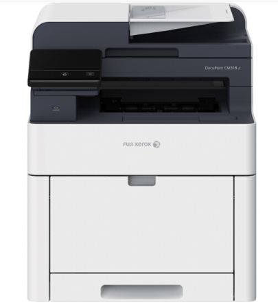富士施乐（Fuji Xerox）CM318z A4彩色无线多功能一体机（打印、复印、扫描、传真、自动双面）+原厂上门安装