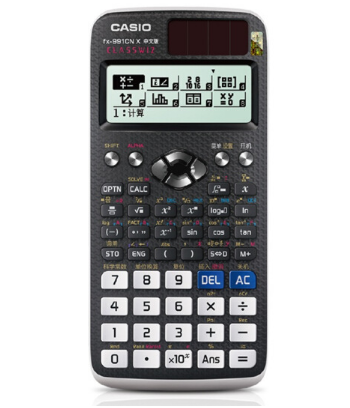 卡西欧（CASIO） FX-991CN X-SU-DH 中文函数科学计算器 黑白色