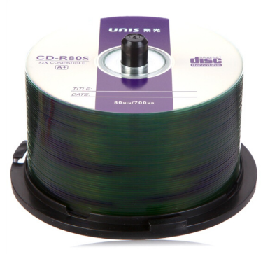 紫光（UNIS）CD-R空白光盘/刻录盘银河系列 52速700M 桶装50片_http://www.chuangxinoa.com/img/sp/images/201805241438489105002.png