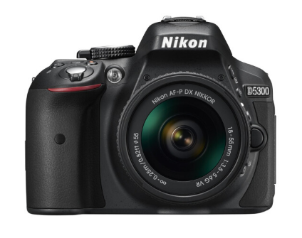 尼康（Nikon） D5300 单反套机（AF-P DX 尼克尔 18-55mm f/3.5-5.6G VR）黑色_http://www.chuangxinoa.com/img/sp/images/201805291338424105001.png