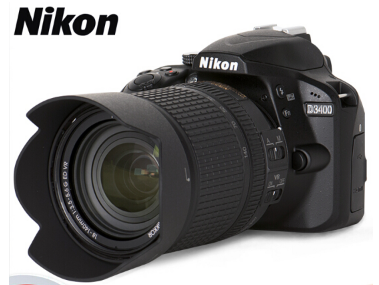 尼康(Nikon)D3400 数码单反相机套机入门级照相机 尼康18-140mm(风景套机)