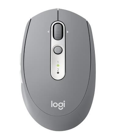 罗技（Logitech） M585 多设备无线鼠标 蓝牙鼠标 (砂岩灰)