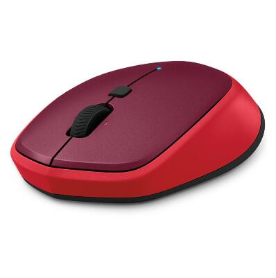 罗技（Logitech） M337 蓝牙鼠标 M336同款 (红色)