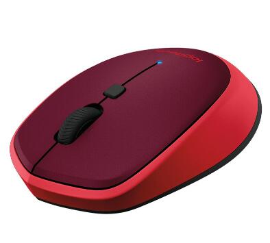 罗技（Logitech） M337 蓝牙鼠标 M336同款 (红色)_http://www.chuangxinoa.com/img/sp/images/201806021518293792503.jpg