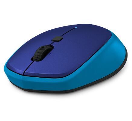 罗技（Logitech） M337 蓝牙鼠标 M336同款 (蓝色)