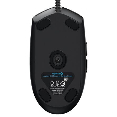 罗技（Logitech） G102 专业鼠标 6000DPI RGB鼠标 (黑色)_http://www.chuangxinoa.com/img/sp/images/201806040951181605003.jpg