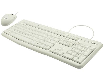 罗技（Logitech） MK120 鼠标键盘套装 三年质保 (白色) 坚固耐用的键鼠套装，集舒适、时尚和简约于一身_http://www.chuangxinoa.com/img/sp/images/201806041101136136251.jpg