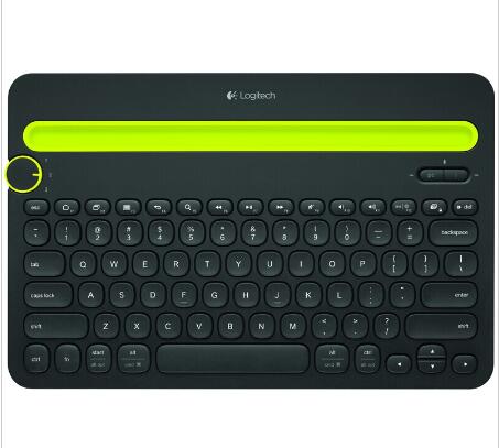 罗技（Logitech）K480 多设备蓝牙键盘 IPAD键盘 手机键盘 时尚键盘男生版 蓝牙鼠标伴侣 黑色