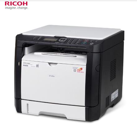 理光（Ricoh） SP320SN A4幅面 黑白激光一体机（打印/复印/扫描） 自动双面打印功能，26页/分钟