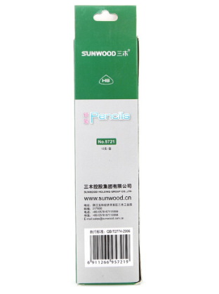 三木(SUNWOOD) 5721 HB亚光漆三角杆铅笔 12支/盒 学生文具_http://www.chuangxinoa.com/img/sp/images/201806081021045823751.png