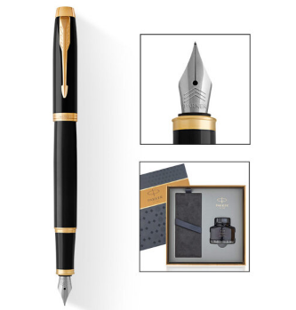 派克（PARKER）16款IM 纯黑丽雅金夹钢笔/墨水笔+新款墨水礼盒套装_http://www.chuangxinoa.com/img/sp/images/201806120908135980001.png