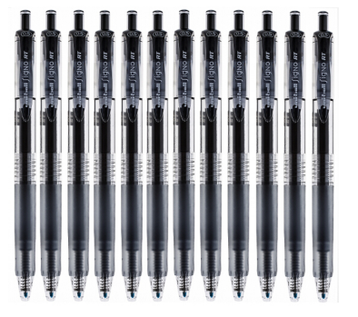 三菱（Uni） UMN-105 按制中性笔（黑色）（替芯型号UMR-85） 0.5mm（12支装）