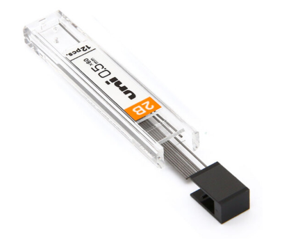 三菱（Uni）铅芯 1405 铅笔芯 自动铅笔芯 活动铅笔芯 0.5mm2B（12管装）_http://www.chuangxinoa.com/img/sp/images/201806131249517386251.png