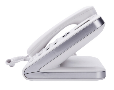 得力（deli）790 时尚创意多功能座机 大屏显示办公家用电话机 30°倾角固定电话 温度显示万年历（白色）_http://www.chuangxinoa.com/img/sp/images/201806141144297542502.png