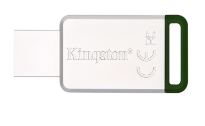 金士顿（Kingston）USB3.1 32GB 金属U盘 DT50 高速车载U盘 红色