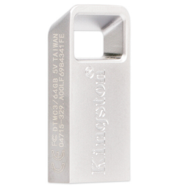 金士顿（Kingston） U盘 DTMC3 64GB USB3.1 迷你型车载U盘 银色金属 便携环扣_http://www.chuangxinoa.com/img/sp/images/201806241100083031040.png