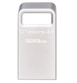 金士顿（Kingston） U盘 DTMC3 128GB USB3.1 迷你型车载U盘 银色金属 便携环扣_http://www.chuangxinoa.com/img/sp/images/201806241101270843311.png