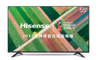 海信（Hisense） LED55E5U 55英寸 4K超高清 VIDAA人工智能HDR液晶电视机