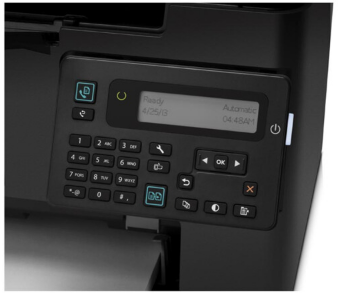 惠普（HP）LaserJet Pro MFP M128fp黑白激光一体机 打印复印扫描传真 电话手柄