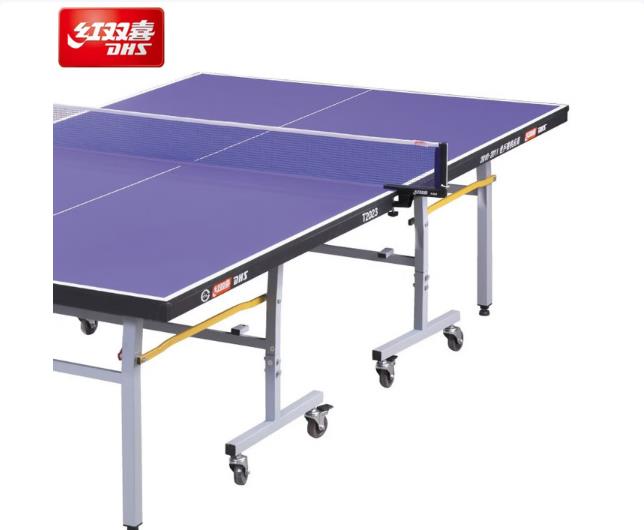 红双喜乒乓球桌T2023家用折叠带轮室内乒乓球台T1223案子T3626 T3626无轮款15MM_http://www.chuangxinoa.com/newimg/C202603/1774425810581.jpg