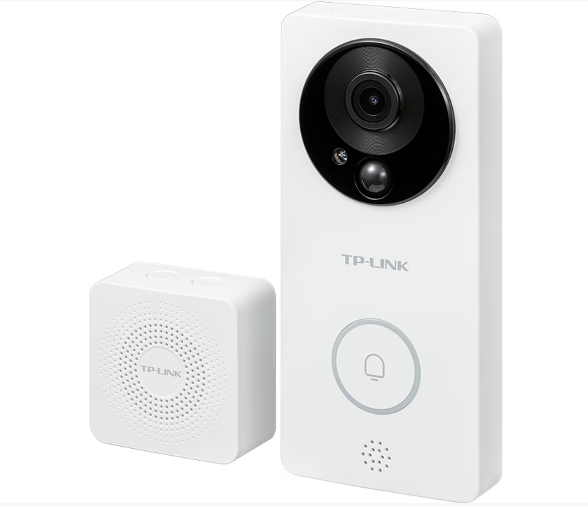 普联（TP-LINK） 可视门铃监控 2.5K分辨率 智能猫眼门口摄像头 无线wifi远程对讲400W超清夜视 DB54C 锂电池版_http://www.chuangxinoa.com/newimg/C202604/1776150333620.png