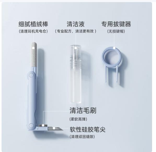 绿巨能（llano）键盘刷清理工具耳机清理拔轴拔键器笔记本电脑机械键盘清洁套装手机屏幕清洁剂多功能清理灰尘工具_http://www.chuangxinoa.com/newimg/C202604/1776236195655.jpg