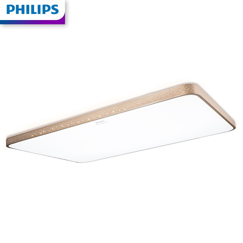 飞利浦（PHILIPS）客厅灯LED吸顶灯现代简约灯饰灯具遥控调光调色 悦曜智能WiFi升级版 115W